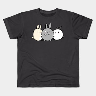 Bunnies hug drawing Kids T-Shirt